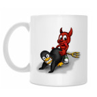 Классическая кружка freeBSDvsLinux