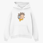 Толстовка худи оверсайз