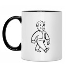 Кружка двухцветная