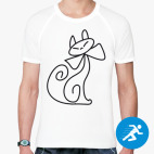 Мужская спортивная футболка