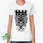 Женская футболка органик