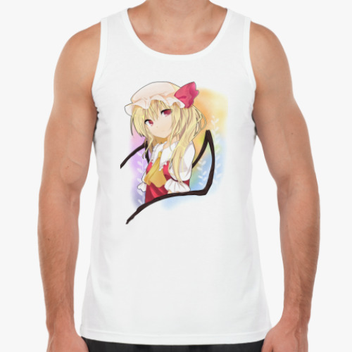 Майка с принтом  Фландр