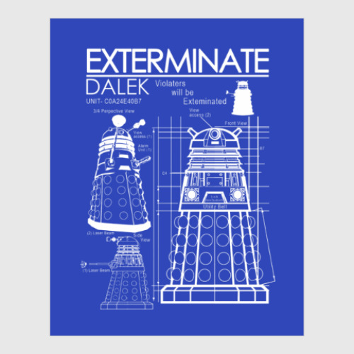 Постер Dalek plan
