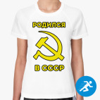 Женская спортивная футболка