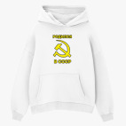 Толстовка худи оверсайз