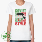 Женская футболка органик