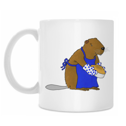 Кружка с принтом Кастор