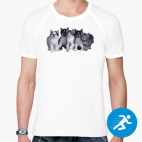 Мужская спортивная футболка