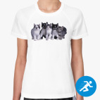 Женская спортивная футболка