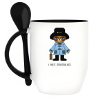 Кружка с ложкой