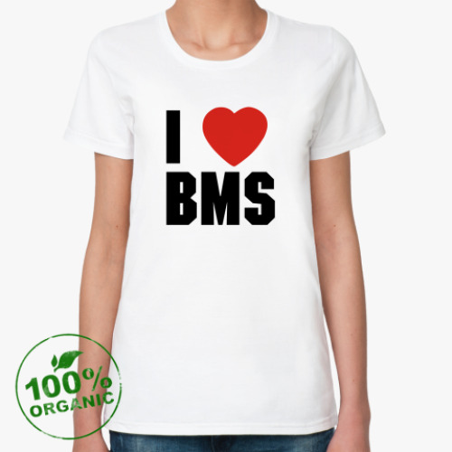 Женская футболка из органик-хлопка  BMS