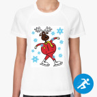 Женская спортивная футболка