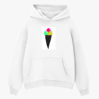 Толстовка худи оверсайз