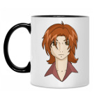 Кружка двухцветная