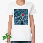 Женская футболка органик
