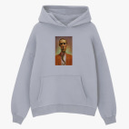 Толстовка худи оверсайз