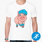 Мужская спортивная футболка