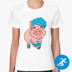 Женская спортивная футболка