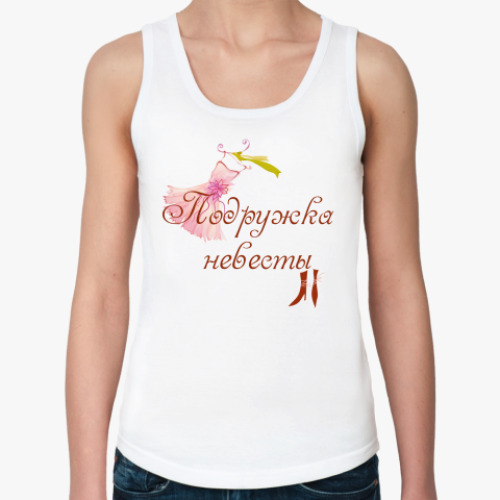 Женская майка с принтом  Dress