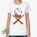 Женская футболка органик