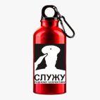 Металлическая бутылка 400 мл UV-DTF