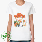 Женская футболка органик