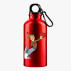 Металлическая бутылка 400 мл UV-DTF