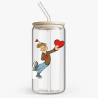 Банка с бамбуковой крышкой