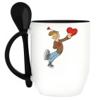 Кружка с ложкой