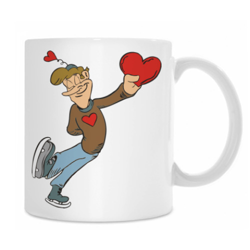Кружка с принтом Влюблённый