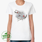 Женская футболка органик