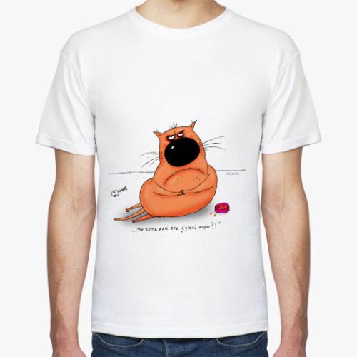 Футболка с принтом  'Голодовка'