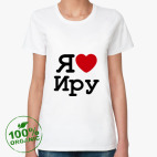 Женская футболка органик