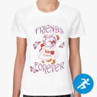 Женская спортивная футболка