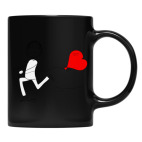 Кружка цветная UV-DTF