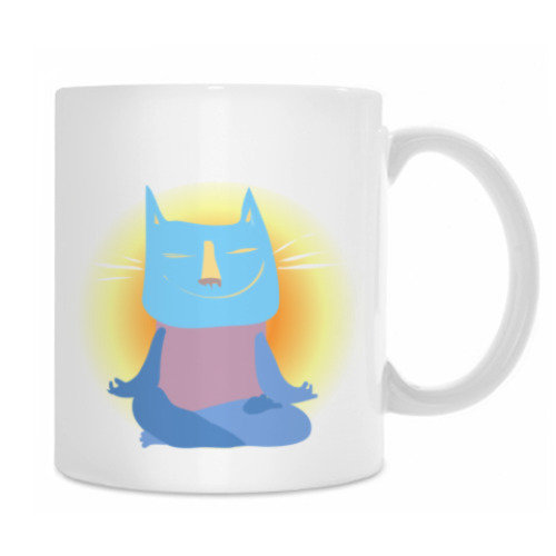 Кружка Медитирующие коты