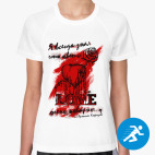 Женская спортивная футболка