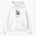 Толстовка худи оверсайз