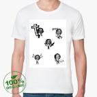 Мужская футболка органик