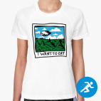 Женская спортивная футболка