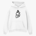 Толстовка худи оверсайз