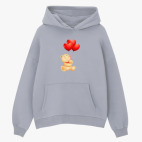 Толстовка худи оверсайз