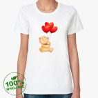 Женская футболка органик