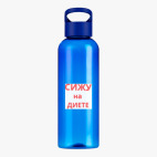 Прозрачная спортивная бутылка