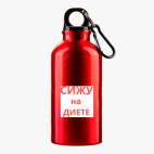 Металлическая бутылка 400 мл UV-DTF