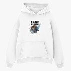 Толстовка худи оверсайз