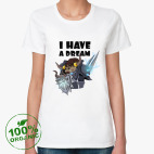 Женская футболка органик