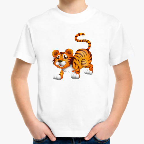 Детская футболка Тигр