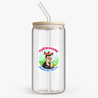 Банка с бамбуковой крышкой