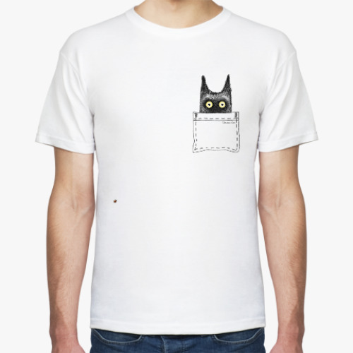 Футболка Кто-то в кармашке